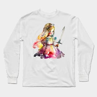 Princess Watercolor Long Sleeve T-Shirt